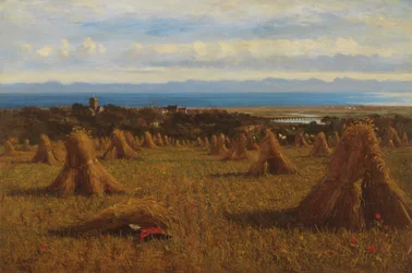 Gerbes de maïs, Berwick Beyond, 1888